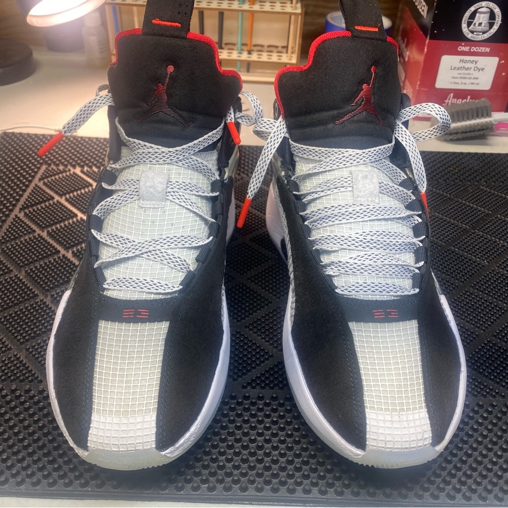 Nike Air Jordan 35 XXXV Mens Size:8.5-CQ4227-001 DNA White Black Red Sneakers